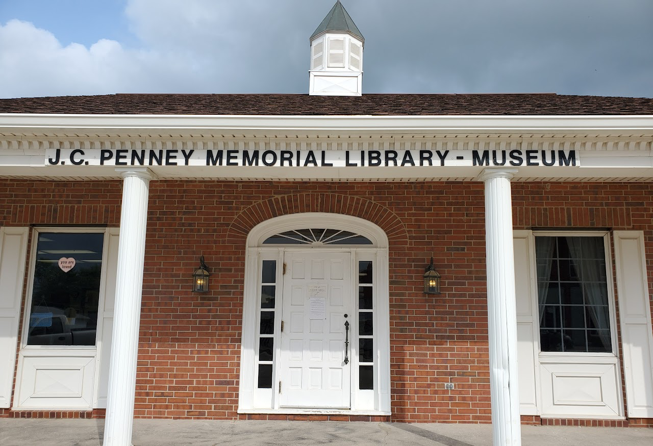 J.C. Penney Memorial Library building in Hamilton, Missouri